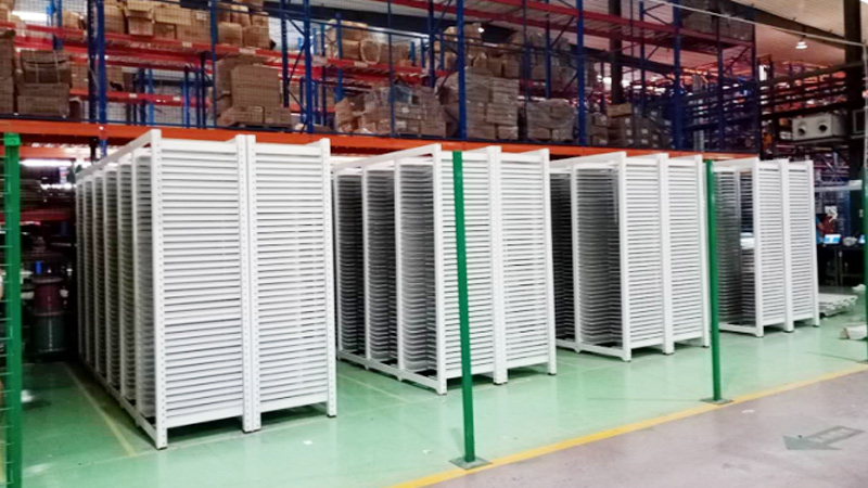 久工倉儲(chǔ)與線束廠家的合作案例【線束貨架】